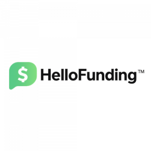 Hello Funding company logo – commercial finance brokerage for small business loans, merchant cash advances, and equipment financing