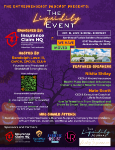 The Liquidity Event October 16, 2025 | 6:30PM ET
