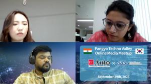 A scene from the online meetup’s Q&A session