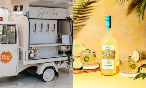Mobile bar Sip Social Co. and Deep Eddy Vodka Cocktails