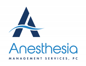 Logo for AMSPC in dark and light blue colors.
