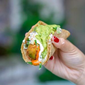 Tacoria Mexican Street Kitchen's Golden Avocado Taco