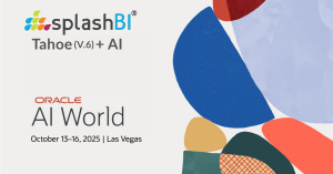 SplashBI at Oracle AI World in Las Vegas - Oct 2025