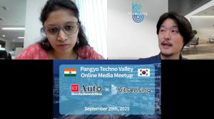 A scene from the online meetup’s Q&A session
