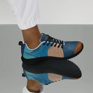 KANDI COTA Talking Blue Men's Athletic Shoe
