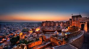 Film shoot by Manav Paul for Celluloid Pact and Line Producers India at Jaisalmer Fort