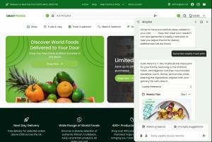 AI Grocery Supermarket Shopping Agent