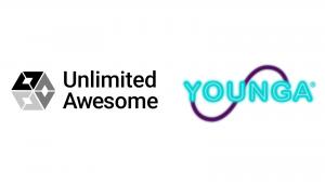 Unlimited Awesome and Younga Logos
