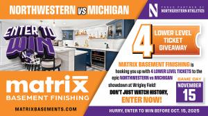 Northwestern vs Michigan Sweepstakes