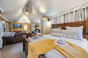 Elk Hollow Luxury Glamping Tent Interior