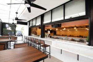 A photo of the patio area at Rodrigo's Mexican Grill in Anaheim Hills, California (Emily Davis Photography)