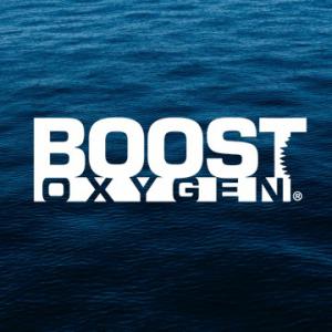 Boost Oxygen Logo Shark Bite