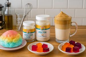 Tik Tok cloud bread, whipped dalgona coffee, and fruit gels