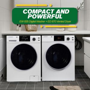 Equator Advanced Appliances Launches Compact Stackable Washer and Dryer Set for Maximum Efficiency