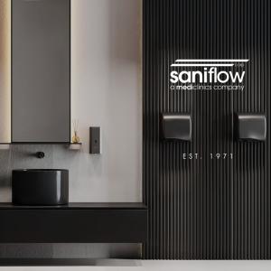 Hand dryer by Saniflow for commercial restroom projects