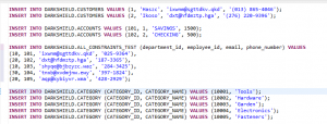 DarkShield-Masked Data in SQL File