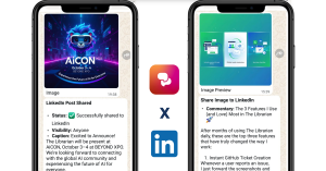 Posting to LinkedIn made Easy from WhatsApp