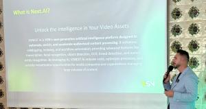 Fabio Gallo, introducing VSNEXT.AI at Pantalha Talks