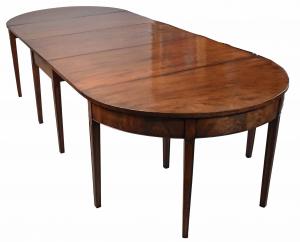 The "D-Day" George III Style Dining Table, late 19th/early 20th century. Estimate: $10,000-$20,000