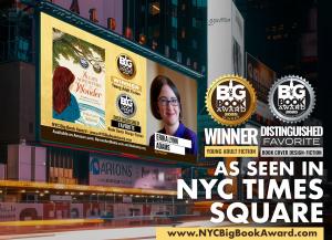 NYC's Times Square billboard featuring "Allie's Adventure on the Wonder"