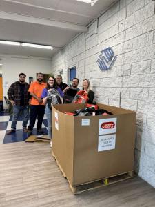 Boys and Girls Club members in Pasadena receive donated Chromebooks to help continue their education after the January 2025 fires.