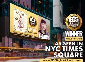NYC's Times Square billboard featuring "ELIXIR"