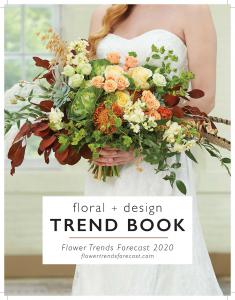 Cover for 2020 TREND BOOK from Flower Trends Forecast