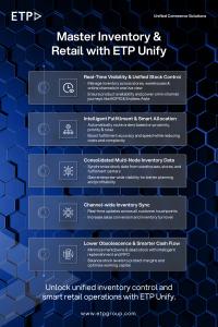 Drive efficiency and streamline your business with ETP’s Unified Inventory Management