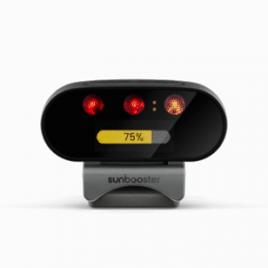 De afbeelding toont een 360°-gif van de SunBooster van SunLED Life Science