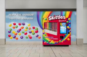 Incredivend Skittles Remix Digital Kiosk
