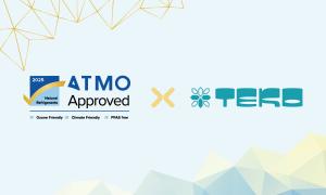 TEKO Reapproved ATMO Approved Natural Refrigerants Label