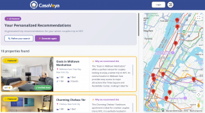 CasaVoya's intelligent vacation rental search interprets natural queries like “Family visit over Christmas” to surface authentic, experience-driven stays.