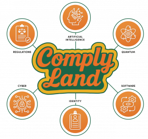 Comply.Land is an in-person and virtual compliance event focused on Cyber security, Software, AI, Quantum, Identity and Regulation