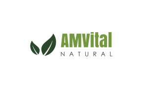 AMVital logo turmeric skincare brand