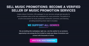 selling music promotions online at BeatsToRapOn