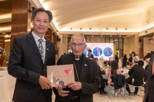 His Eminence Cardinal Silvano Maria Tomasi offered a prayer for the people of Taiwan