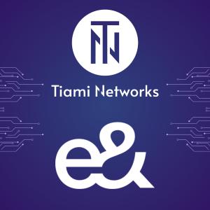 Tiami Networks & e& logos