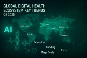 Digital Health Q3 2025: Global Funding Cools as AI and Strategic Partnerships Drive New Growth