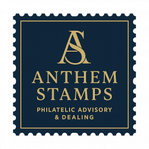 Anthem Pleasant Stamps logo Philatelic Advisory & Dealing