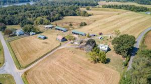 3 BR/2 BA farmhouse on 110.1 +/- acres in Spotsylvania County, VA. 1,980' +/- of Lake Anna frontage (cool side) -- "Terry's Run"; approx. 16 +/- acres is wooded; adjacent to Day's Bridge. This home measures 1,526 +/- gross sf.