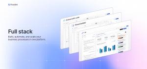 ToolJet builds enterprise apps with AI but also has a low-code/no-code visual application builder.