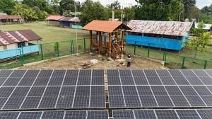 GSL ENERGY 500kWh HUB energy storage system project in Peru, built with 100 units of 5kWh LiFePO4 batteries for stable power supply