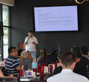 Monica at Sherwin Williams Event