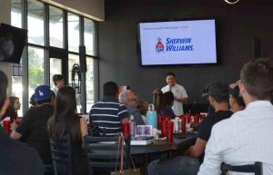 Sherwin Williams educational event