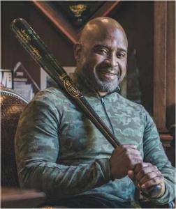 Photo of a former professional baseball player