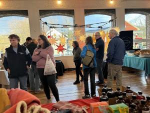 Provisions Williamstown participates in local events like Festive to connect with consumers preparing for the holidays.