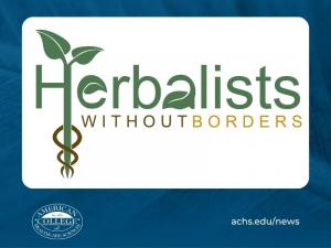 ACHS Partners with Herbalists without Borders
