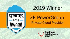 Private Cloud Category for the 2019 STRATUS AWARDS