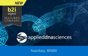 “Partnering with B2i Digital enables us to share our transformation and long-term vision with a much wider investor audience,” said Clay Shorrock, CEO of Applied DNA Sciences.