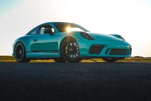 teal 911 porsche photo